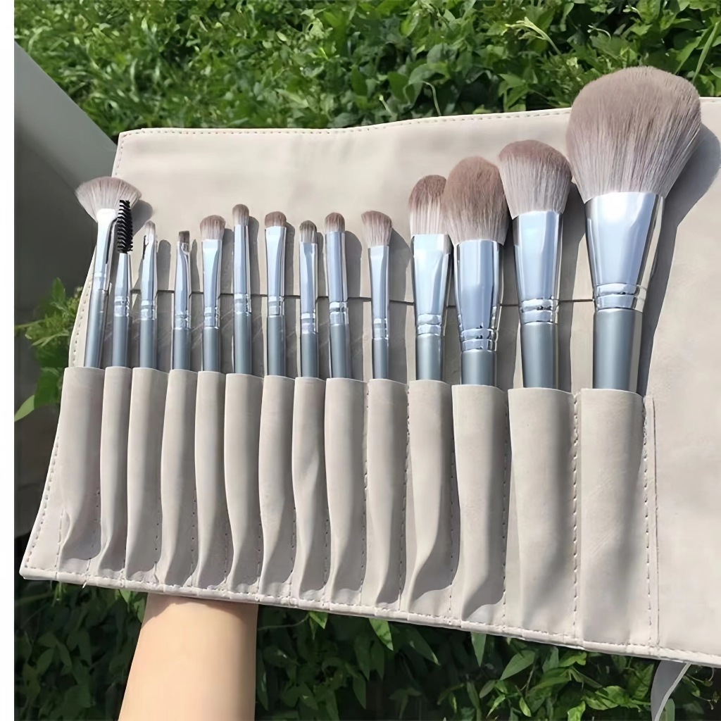 ชุดแปรงแต่งหน้านุ่มพิเศษ 14 ชิ้น แปรงรองพื้น Blusher Brush เครื่องมือเสริมความงาม