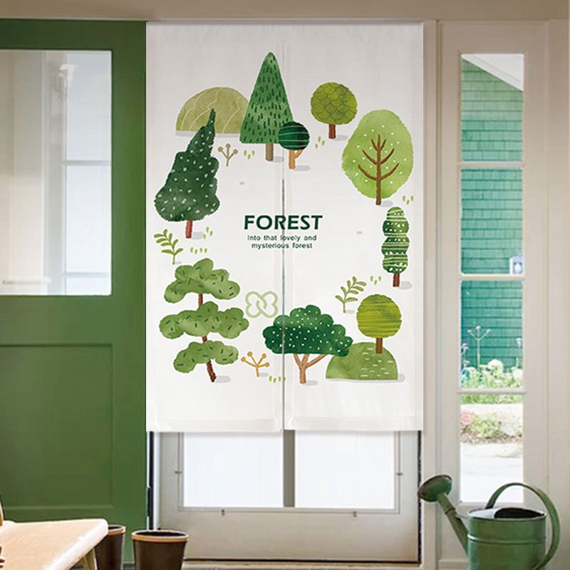 ผ ้ าม ่ านฉากกั ้ นในครัวเรือน Forest Series