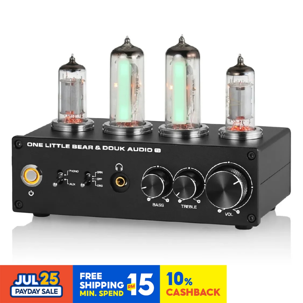 T9 Mini 6E2 สเตอริโอสูญญากาศหลอด Preamplifier MM/MC Phono Stage Turntable Preamp เครื่องขยายเสียงหูฟัง