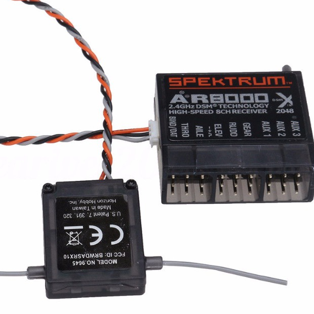 Ar8000 8Ch เสาอากาศขยายรับสัญญาณความเร็วสูงสําหรับ Spektrum DX7s DX8 DX9 (my)