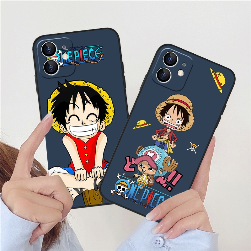 ลิง LUFFY ภาพวาดซิลิโคนปลอกอ่อนสําหรับ iPhone 16 15 14 14Pro 14Plus 14Promax 6/6s PIus 7/8/SE 2020 7/8PIus X XS XR XSMAX iPhone11 12 13 Pro proMax