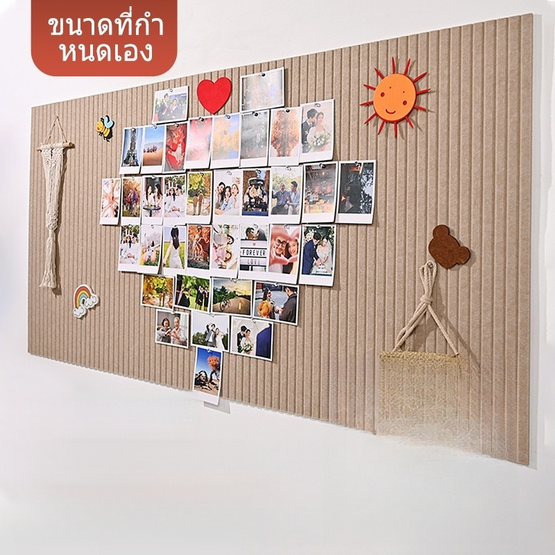 สติกเกอร์กระดานสักหลาด มีกาวในตัว ขนาด 9 มม. แผ่นบอร์ดโฟมไฟเบอร์ สําหรับตกแต่งผนัง ภาพพื้นหลัง สไตล์นอร์ดิก