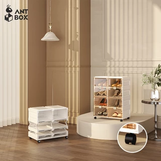 ANTBOX กล่องรองเท้า /ตู้รองเท้า ล้อ 6 ชิ้น / ชุด แบริ่งโหลดสูง ทั่วไป ล้อเงียบ นักวิ่ง