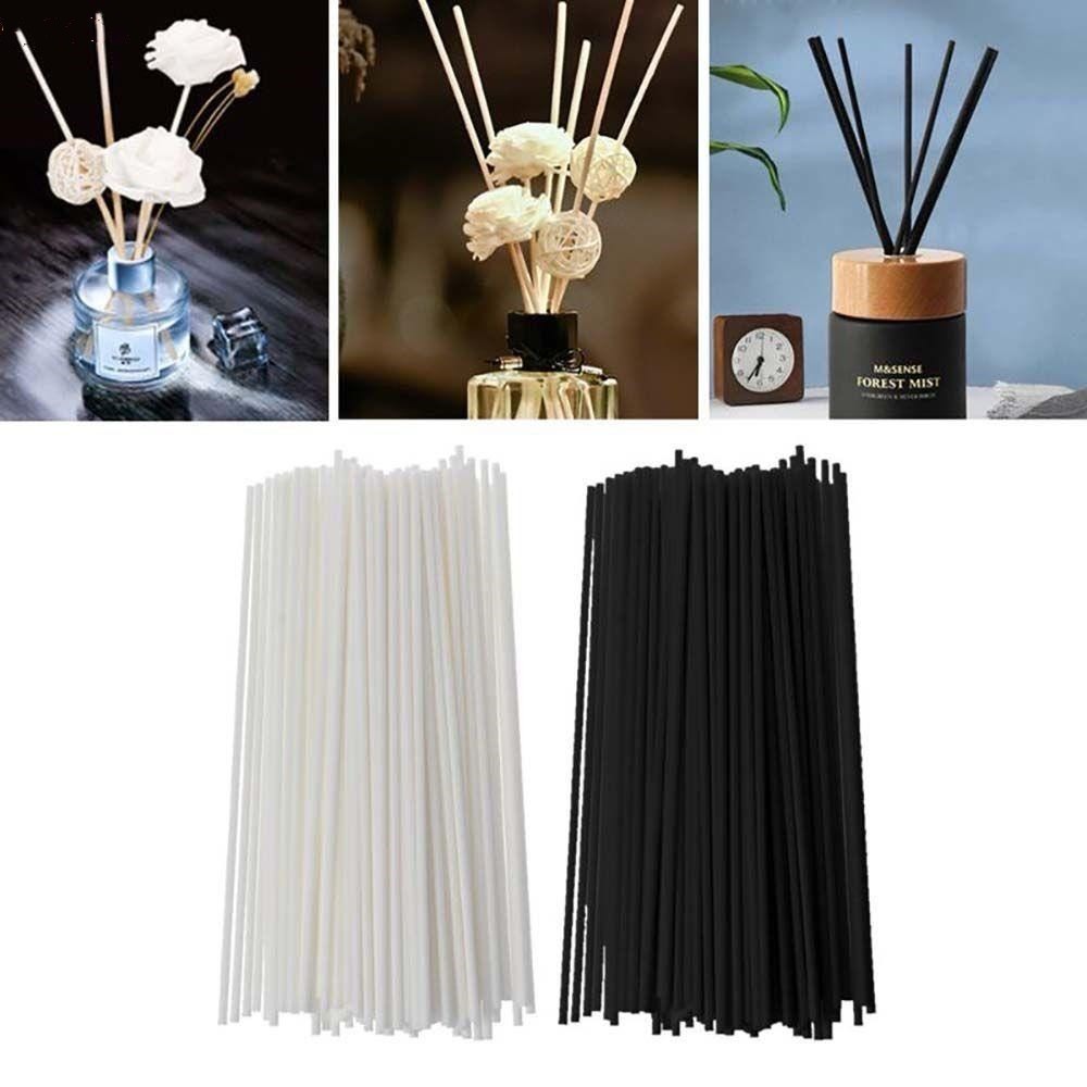 5pc 20 ซม.x3 มม.ไฟเบอร์ Sticks หวาย Reeds น้ําหอม Refill Diffuser สําหรับ Reed Diffuser Aromatherapy Home น้ําหอมตกแต่งบ้าน Air Frensher