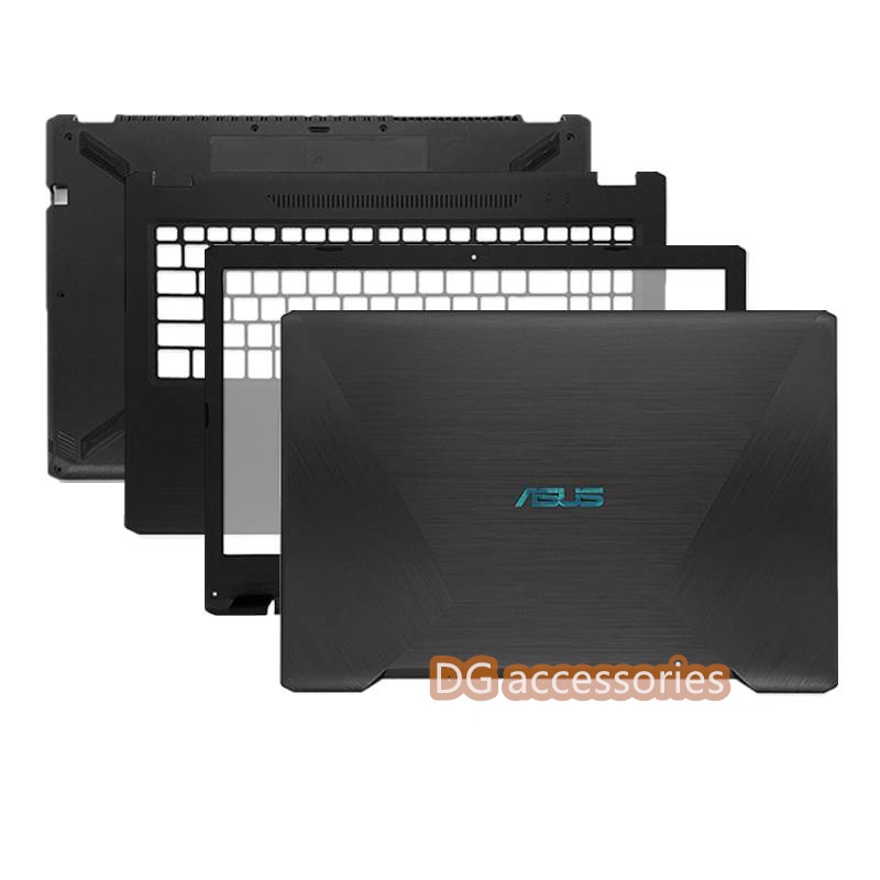 เคสใหม่สําหรับ ASUS YX570, YX570Z, A570D, X570 รุ่น LCD backside A ฝาครอบด้านบน, ฝาครอบขอบ B, ที่วางฝ่ามือด้านข้าง C, ฝาครอบด้านล่างหน้าจอ