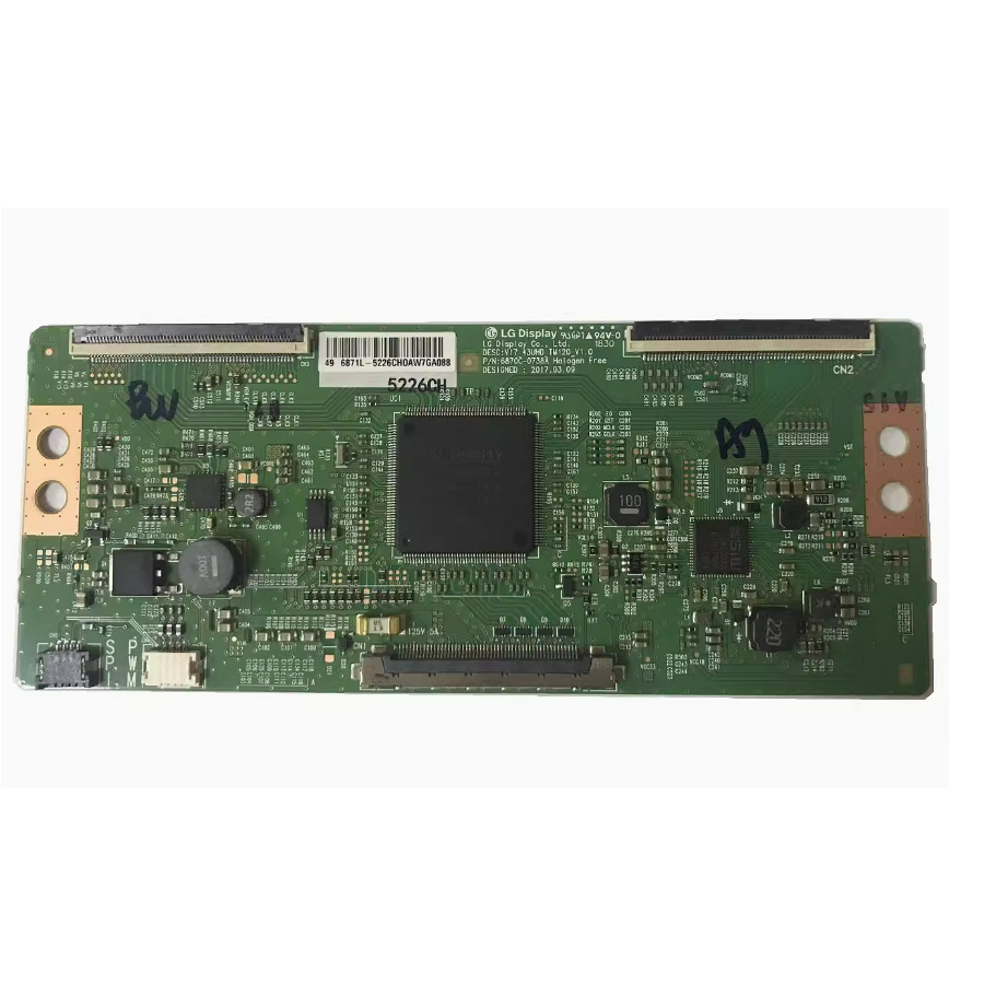 T-CON สําหรับ LG Logic Board V17_43UHD_TM120_V1.0 6870C-0738A 6871l-5433a 55rh1 55M9