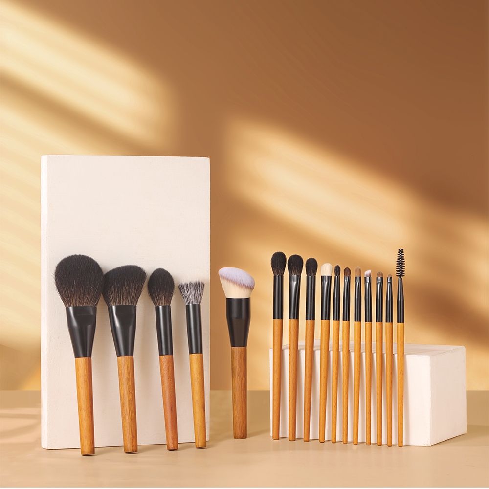 Ovw ชุดแปรงแต่งหน้ามืออาชีพสําหรับรองพื้นหน้า Cheek Blush Contour Highlight TT16TZ
