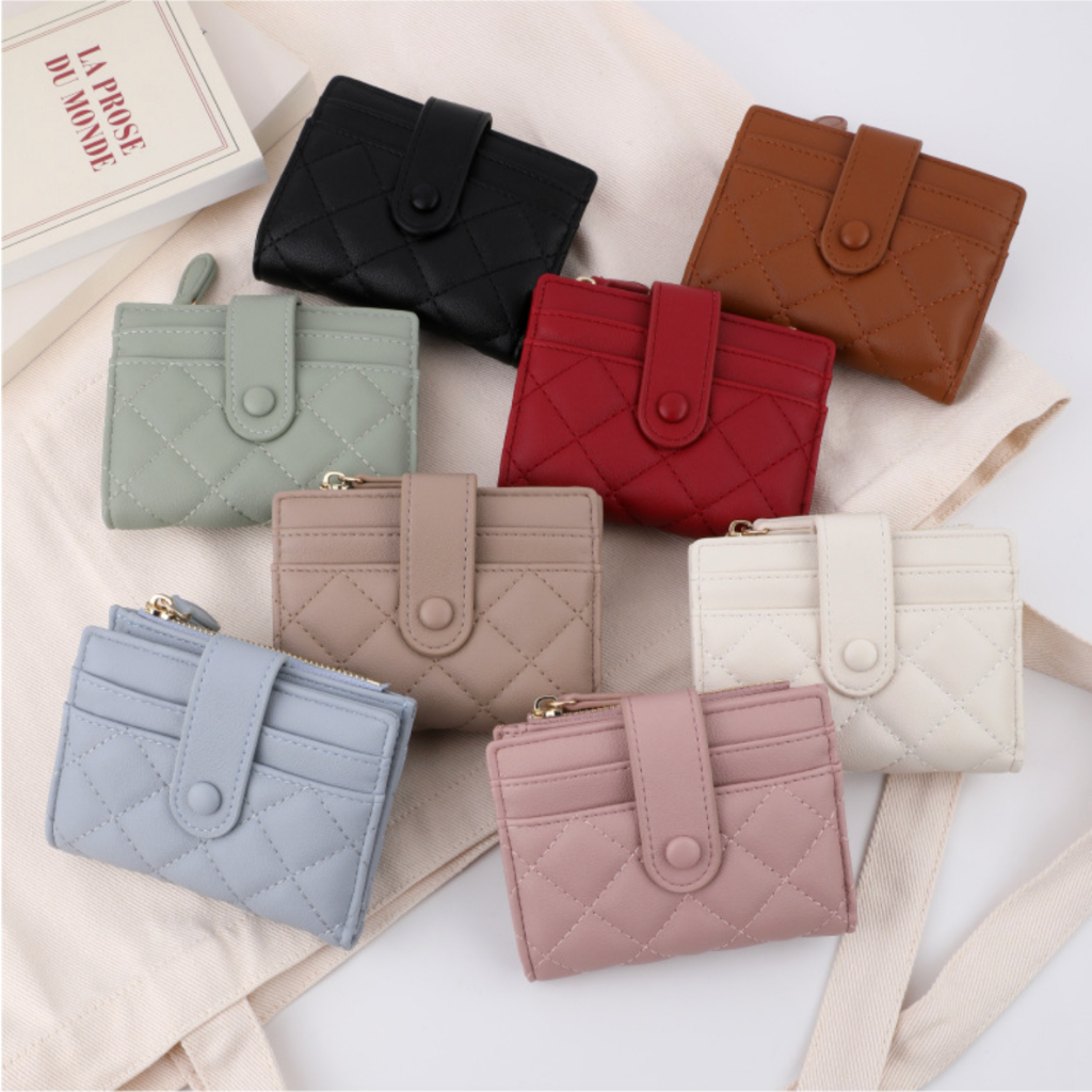 Seagloca ใหม่ด้ายปักขนาดเล็กหอม Wind Zero กระเป๋าสตางค์ Multi Card กระเป๋าสตางค์ขนาดเล็กสําหรับผู้หญิงไม่มี 1887 - รูปที่ 7