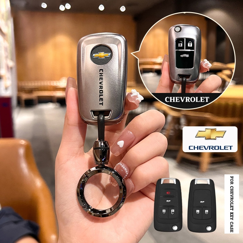 Chevrolet Cruze/Sonic/Trailblazer/Colorado/Captiva ออกแบบใหม่ TPU Anti Scratch ฝาครอบกุญแจรีโมท