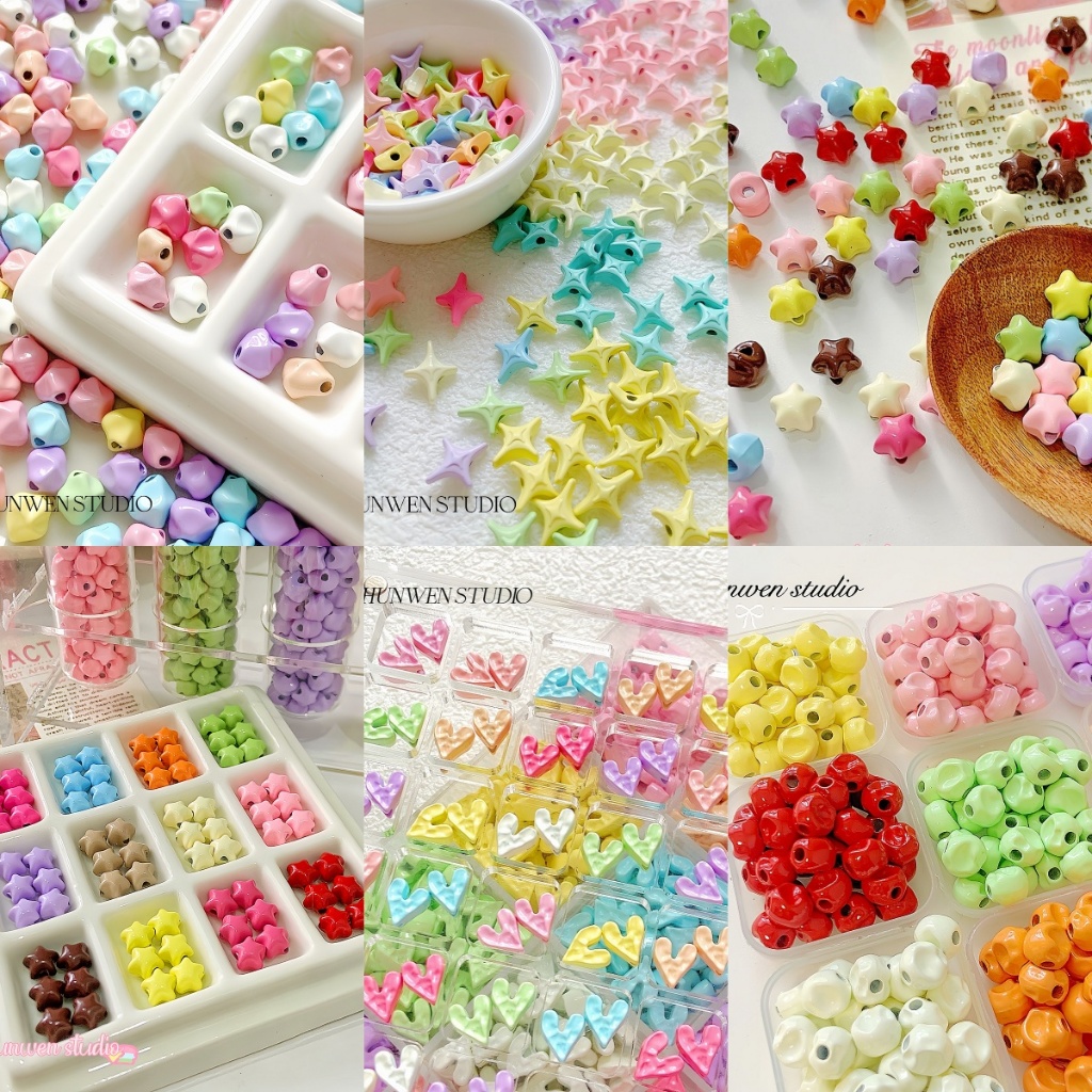 ลูกปัดอัลลอย หลากสี 6*8 มม. สําหรับทําเครื่องประดับ สร้อยคอ สร้อยข้อมือ DIY 5 ชิ้น