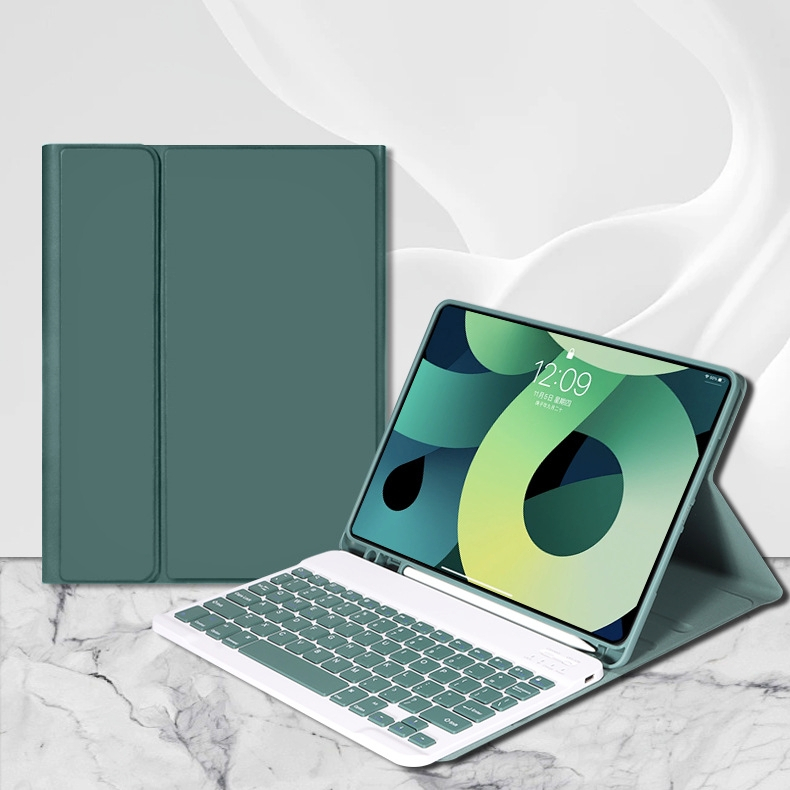 สําหรับ iPad Pro 11 M4 M5 บลูทูธคีย์บอร์ดกรณี iPad 10 11 A16 Air 4 5 M2 M3 Pro 11 M4 M5 10.5 9.7 พร้