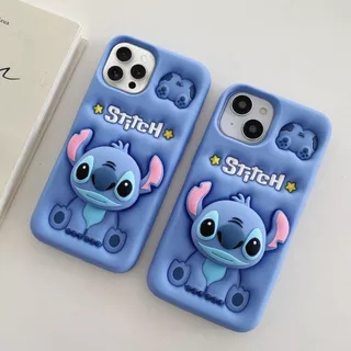 IPhone 17 16 15 Pro Max 14 Plus 12 13 12 11 X XS XR 7 8 Plus 6 6S 3D ตัวการ์ตูนพร้อมขายึดขาตั้งด้ามจับเคส TPU แบบนุ่มฝาครอบ