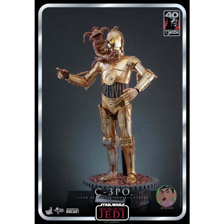 ของเล่นร้อน Star Wars: Return of the Jedi ครบรอบ 40 ปี MMS701D56 C-3PO 1/6th Scale Collectible Figur