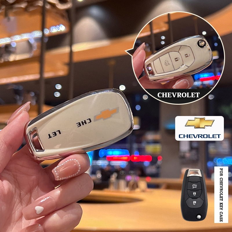 Chevrolet รถ Remote Key สําหรับ Chevrolet Cruze/Sonic/Trailblazer/Aveo ฝาครอบกุญแจพวงกุญแจ