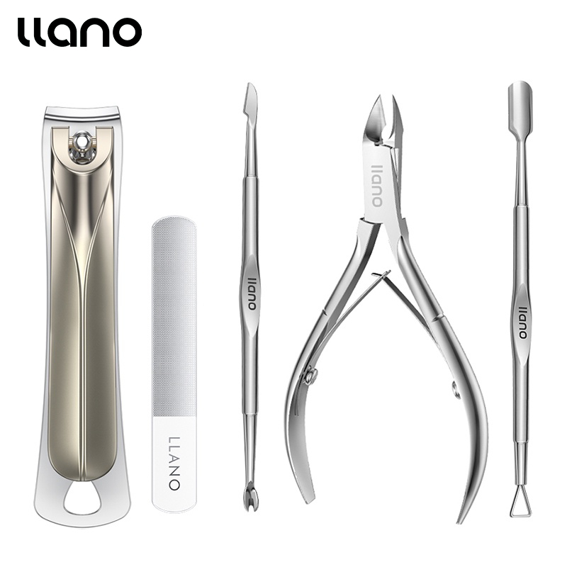 Llano กรรไกรตัดเล็บ หนังกําพร้า เครื่องมือทําเล็บมือ เล็บเท้า แบบสเตนเลสสตีล ราคา ถูกที่สุด ดีลบีเคเค
