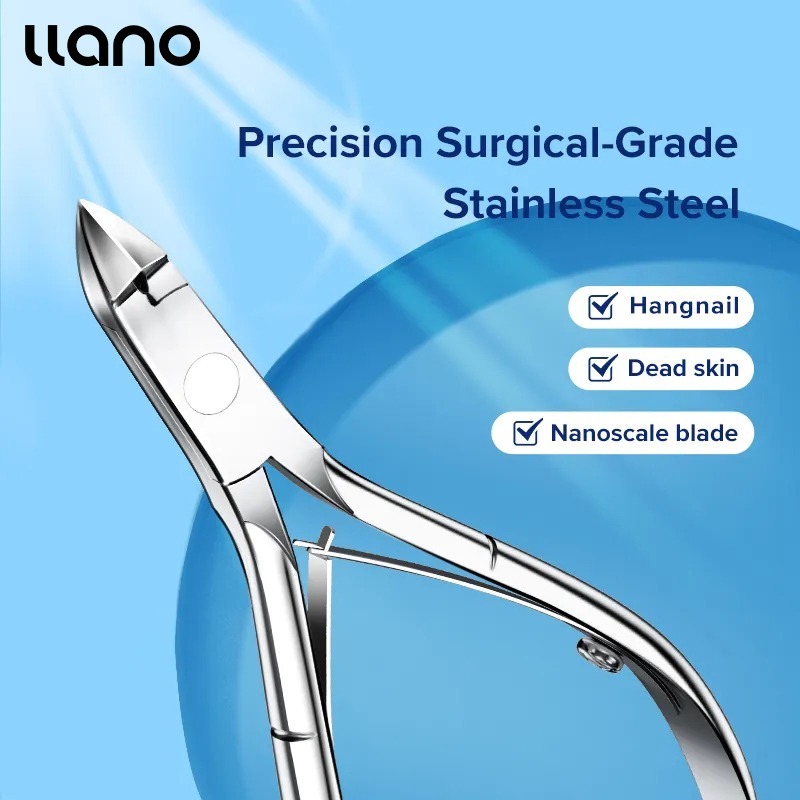 Llano กรรไกรตัดเล็บ หนังกําพร้า เครื่องมือทําเล็บมือ เล็บเท้า แบบสเตนเลสสตีล ราคา ถูกที่สุด ดีลบีเคเค แกลเลอรีภาพที่ 2
