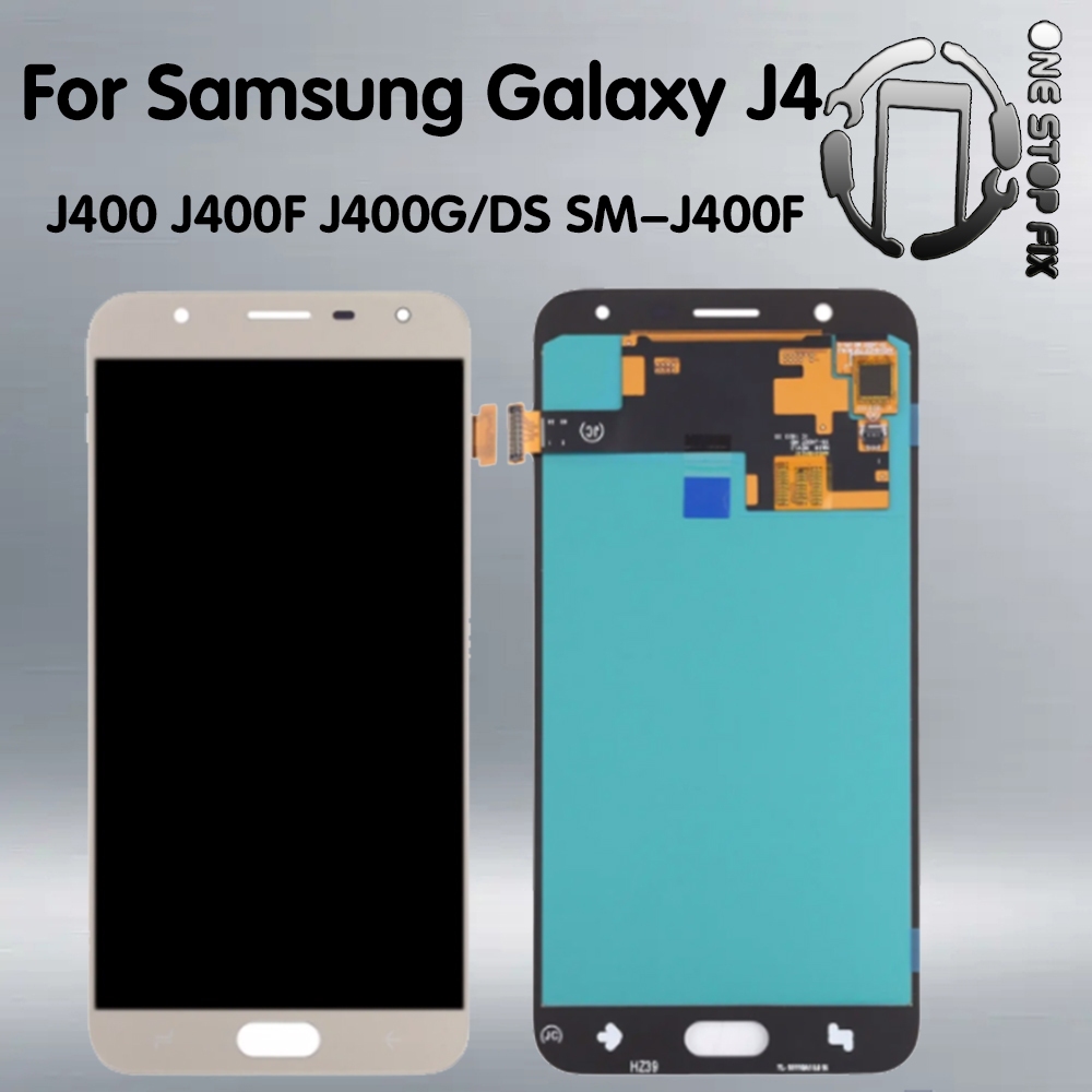 สําหรับ Samsung Galaxy J4 J400 J400F J400G/DS SM-J400F จอแสดงผล LCD พร้อมหน้าจอสัมผัส Digitizer Asse