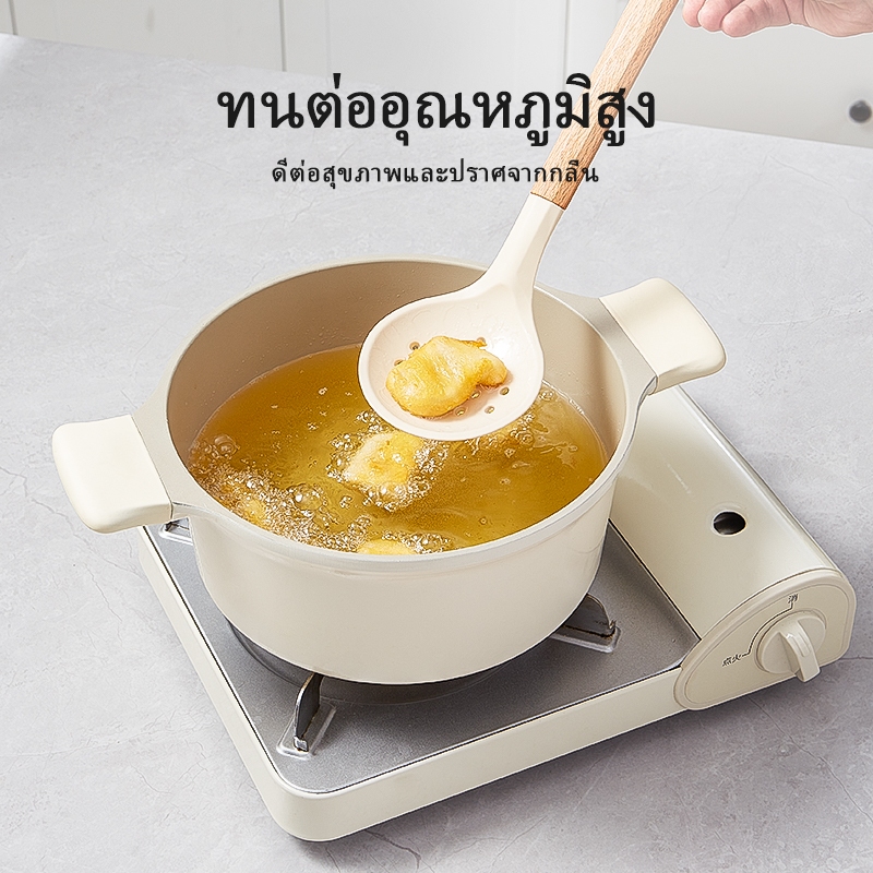 Redchef ภาชนะความร้อนซิลิโคนไม้เนื้อแข็ง - 1