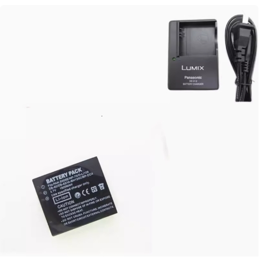 DMC-FX8 FX9 FX01 FX07 FX12 CGA-S005EGK แบตเตอรี่กล้อง พร้อมที่ชาร์จ