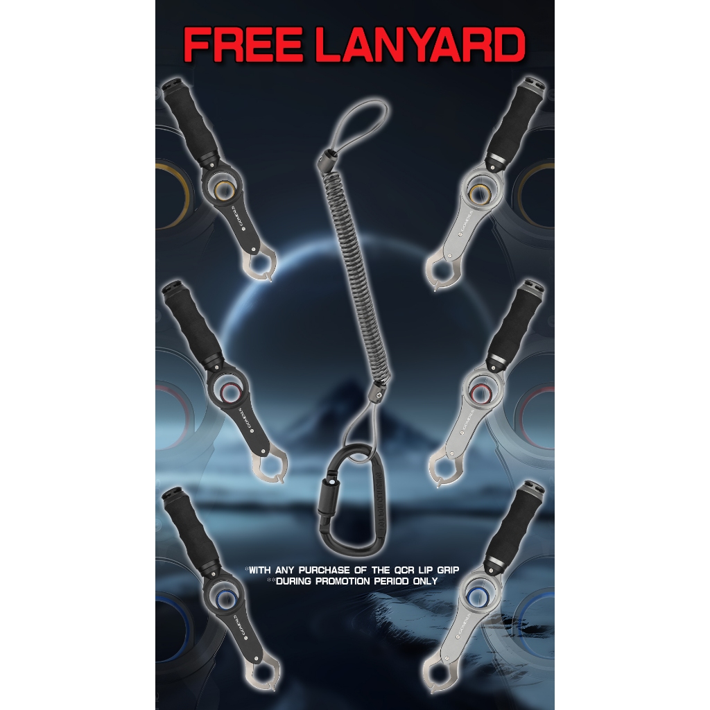Get Lanyard ฟรีด้วย ANY PURCHASE OF THE OCR LIP GRIP DURING PROMOTION PERIOD เท่านั้น