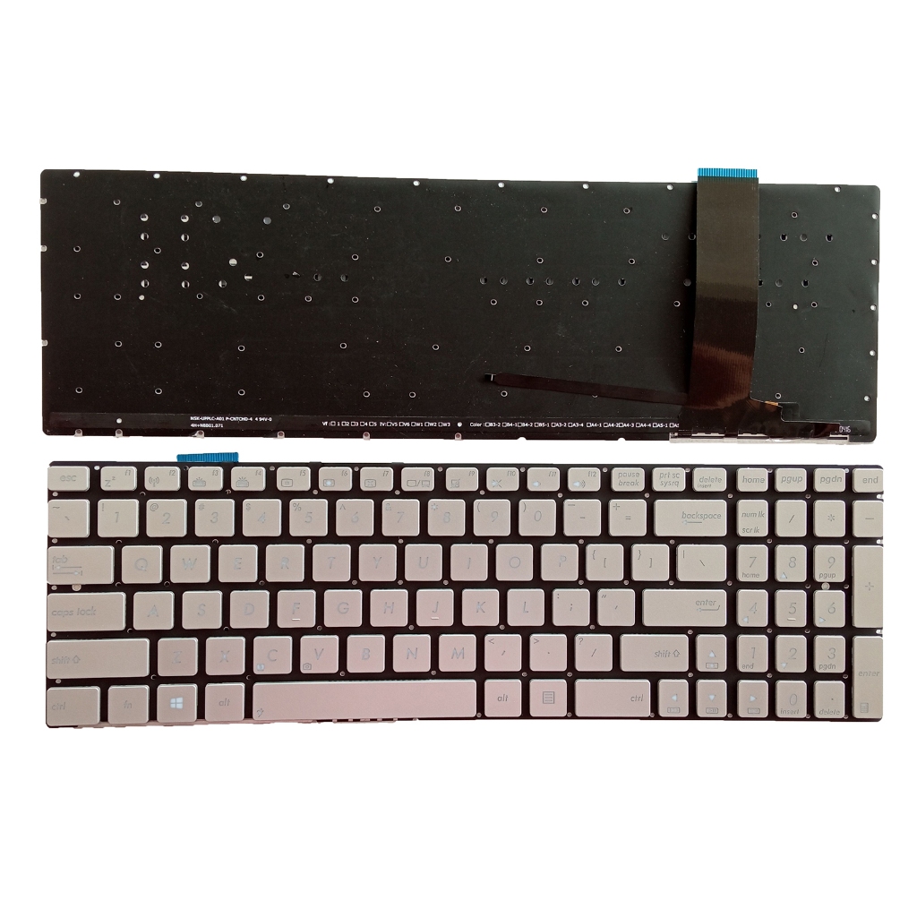 แป้นพิมพ์ US ใหม่สําหรับ ASUS N550 N550J N550JA N550JK N550JV N550L N550LF N750 Q550 N550/J/X/JV/JK 
