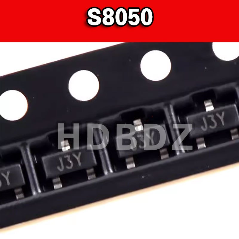 100pcs S8050 SMD Triod J3Y SOT-23 IC