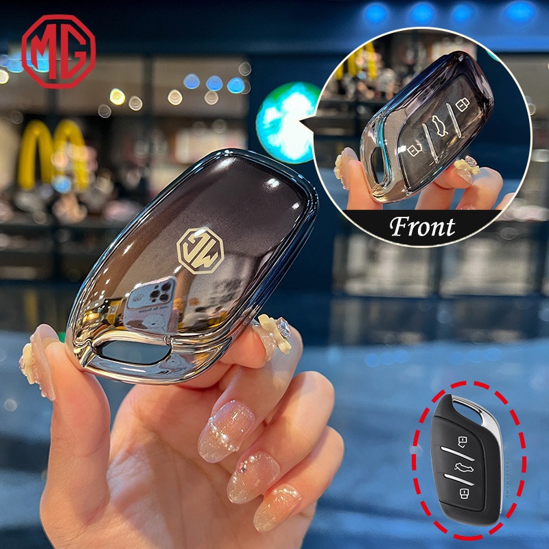 ใหม่ mg3 / mg3 hybrid+ / MG4 / MG5 / MG HS / MG VS / MG ES ไล่ระดับสีล่าสุด MG เคสกุญแจรถ MG พวงกุญแ