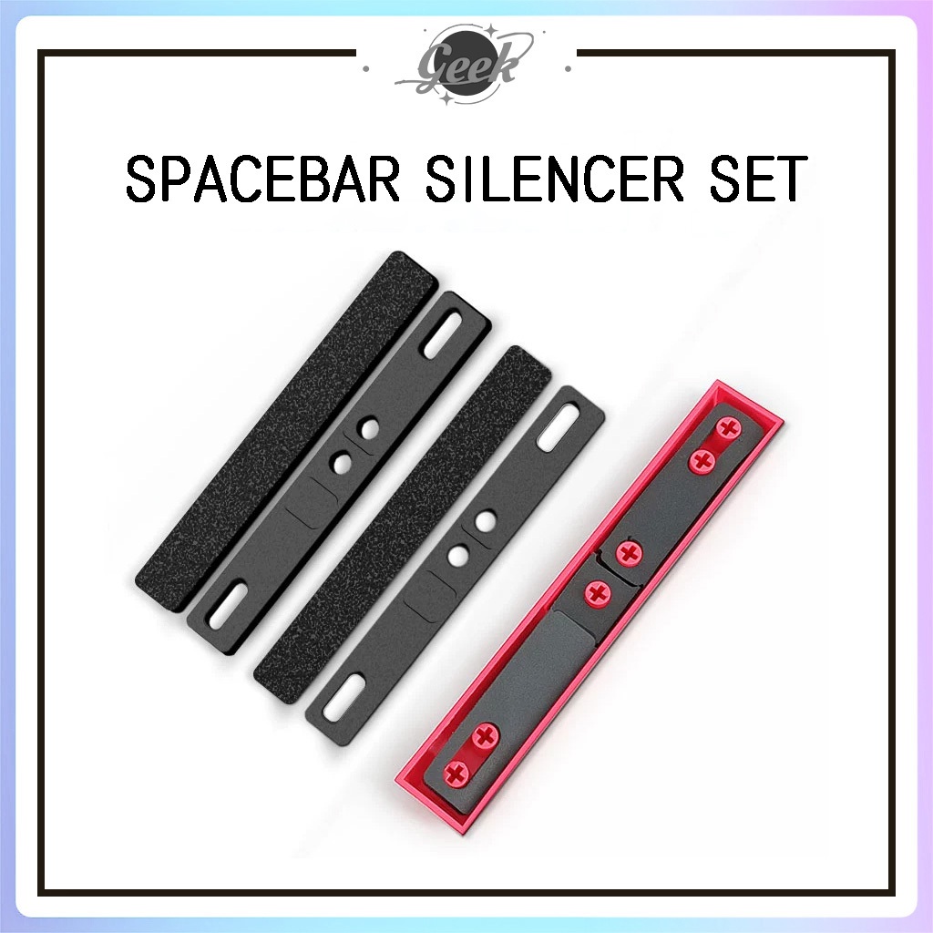 4pcs Spacebar Silencer ชุดที่กําหนดเองคีย์บอร์ด Spacebar Keycap Optimization