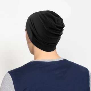 Gumao Cooling Skull หมวก Breathable กีฬากลางแจ้งวิ่ง Unisex ถักหมวกหมวกนุ่มแฟชั่น Sweat-wicking ผู้ชายผู้หญิงหมวก
