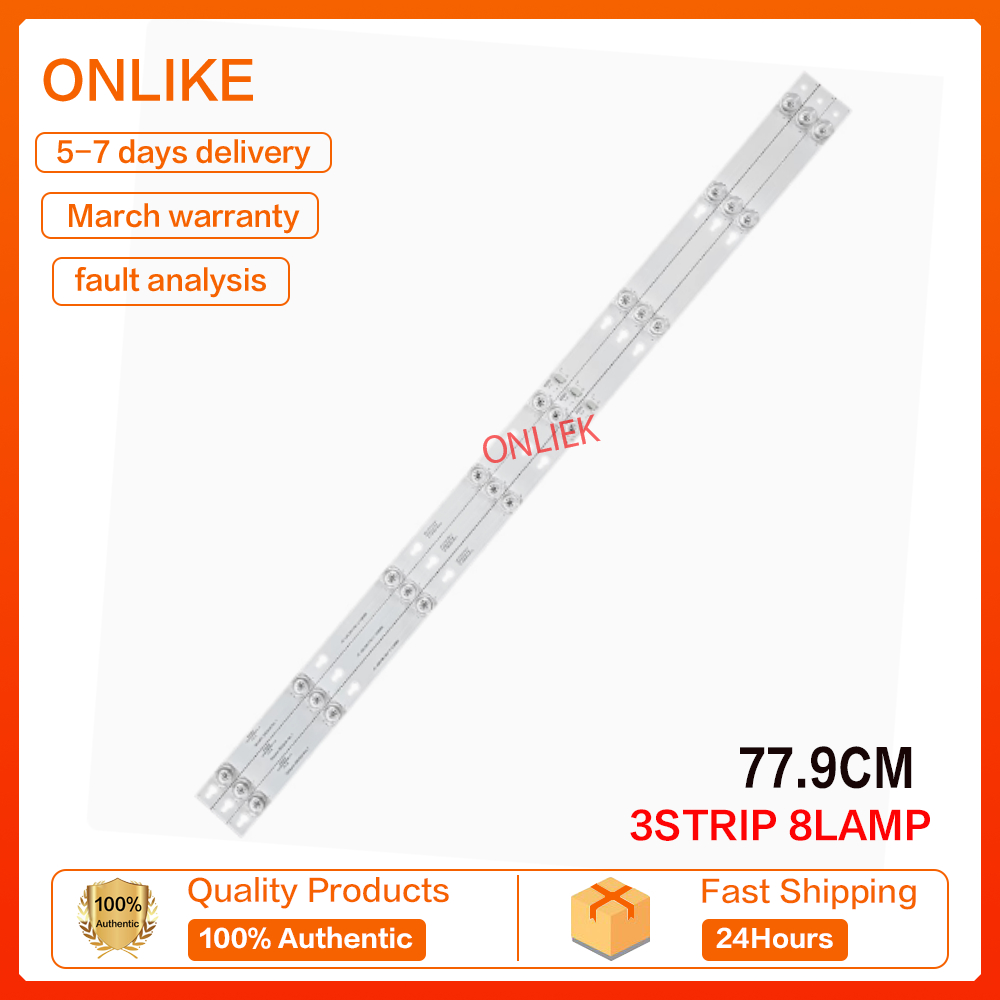 Tcl D43A810 โคมไฟ 43HR330M08A2 V5 43D2900 4C-LB4308-HR02J โคมไฟเคลือบ 8 ช่อง