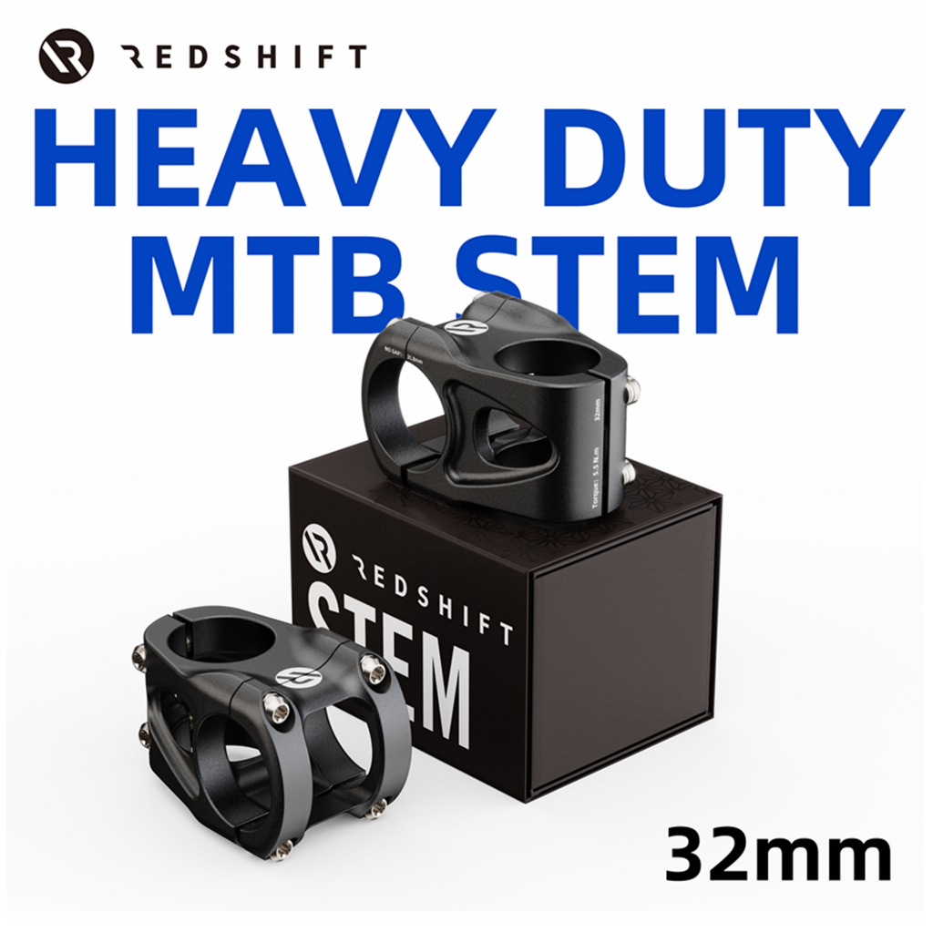Redshift 31.8 มม.CNC อลูมิเนียมอัลลอยด์ Stem ความยาว 32 มม. แผนที่ MTB Premium จักรยาน Stems TC4 ไทเทเนียมสกรู