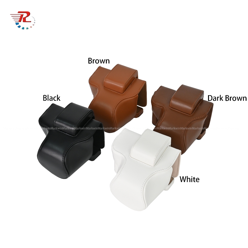 Canon EOS R50 กระเป๋ากล้องหนัง Pu สําหรับ Canon EOS R50