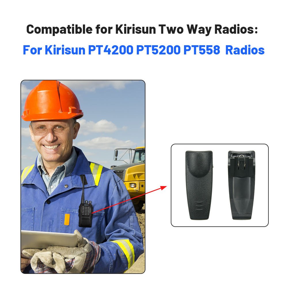 B-13BH1104 BH1302 วิทยุแบตเตอรี่เข็มขัดคลิปสําหรับ HYT Hytera TC-500 TC-446 TC500 TC446 Walkie Talki