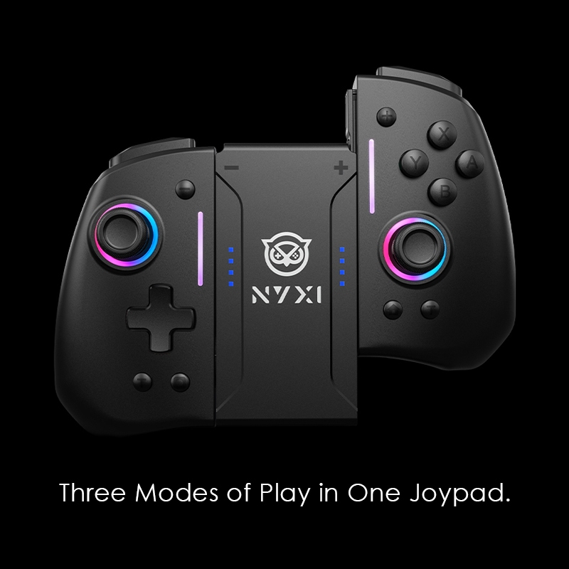 [BEST SELLER] NYXI Hyperion ตัวควบคุมเกมบลูทูธเกมแพดไร้สายสีดําสําหรับตัวควบคุม Nintendo Switch GamePad COD