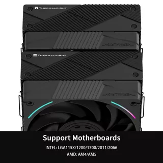 Thermalright PS120 SE CPU Air Cooler 7 ท่อความร้อนแชสซีความร้อนพัดลมคู่คอมพิวเตอร์ Cooling Speed สําหรับ AMD AM4 AM5/Intel 1700/1150/1151/1200/17XX/2011