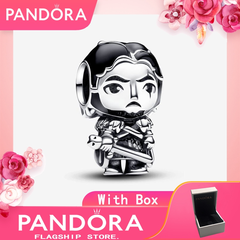 Sterling Silver S925 Jon Snow Charm Inspired by Game of Thrones