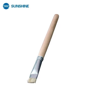 SUNSHINE SS-022B แปรงปลอดภัย Anti-Static เมนบอร์ด PCB แปรงทําความสะอาดสําหรับซ่อมโทรศัพท์มือถือชุดเครื่องมือ Double Head สะดวก BS-02