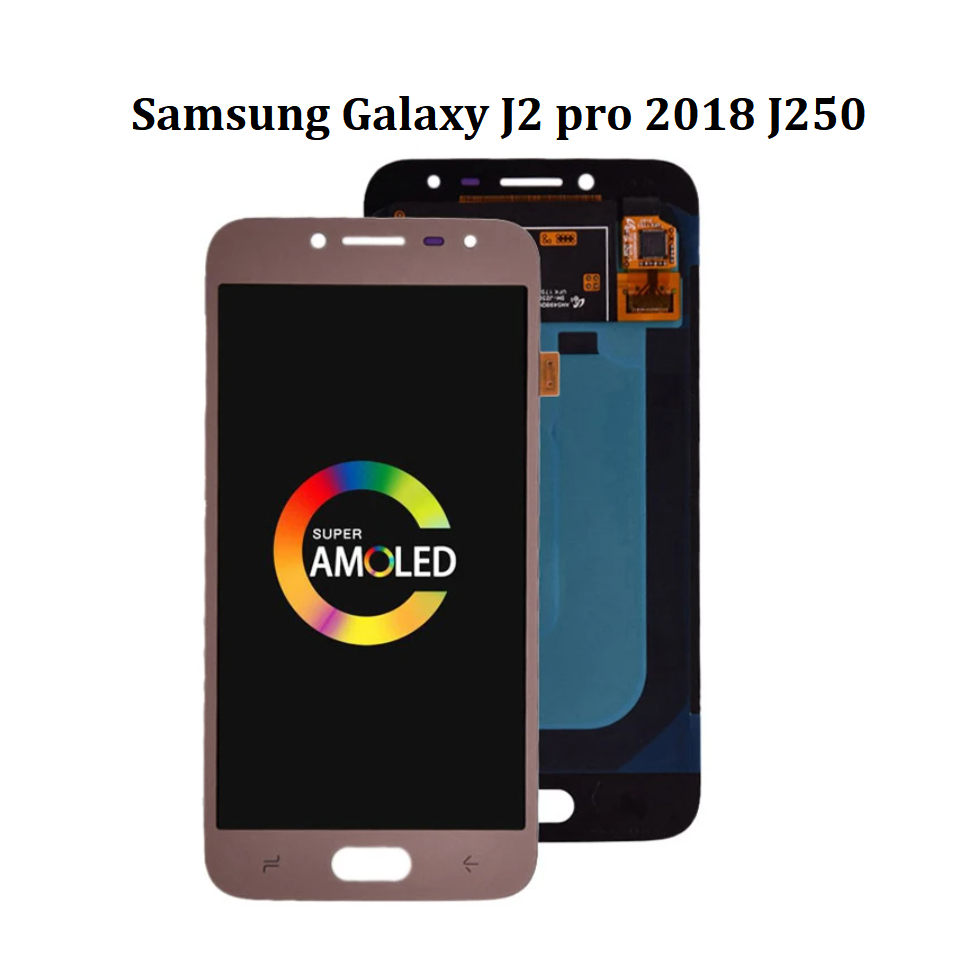OLED สําหรับ Samsung Galaxy J2 Pro J250 J2 pro 2018 จอแสดงผล LCD พร้อมหน้าจอสัมผัส