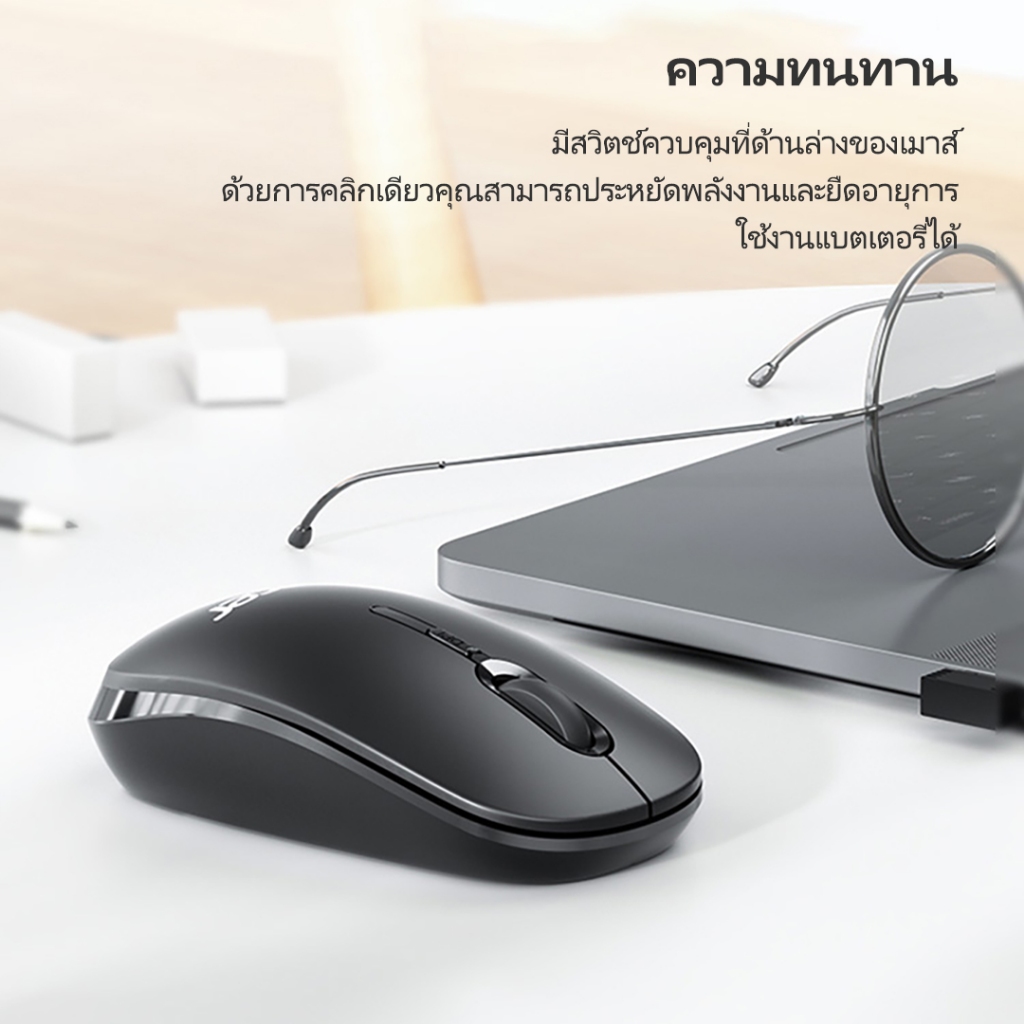 Acer เมาส์ไร้สาย ใหม่ได้ เมาส์ไร้สาย Acer M153 Wireless Mouse 2.4 กรัมส่งสัญญาณไร้สายสามแบบไดนามิก DPI ปรับสำนักงานควบค