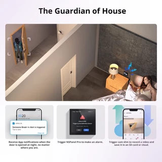 Sonoff SNZB-04P Zigbee เซ็นเซอร์ประตูหน้าต่าง Home Security Alarm Sensor Linkage Tamper Alert ท้องถิ่นสมาร์ทฉากผ่าน eWeLink Alexa Google Home Smartthings