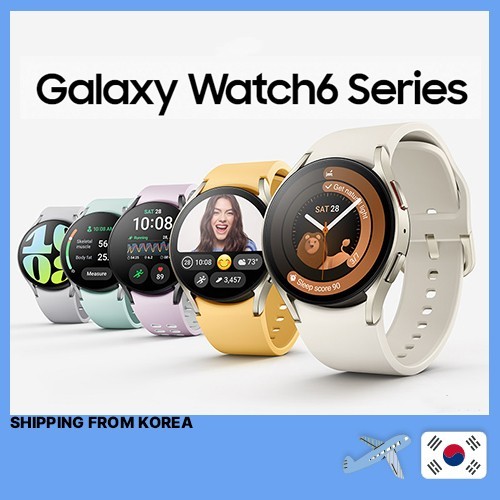 Samsung Galaxy Watch 6 (บลูทูธ/Wifi) 40MM 44MM สมาร์ทวอทช์สมาร์ทวอทช์ปฏิทินกันน้ํานาฬิกาผู้ชายนาฬิกาเรืองแสงนาฬิกาผู้หญิงนาฬิกานาฬิกาปลุกนาฬิกาจับเวลาจับเวลานาฬิกาอิเล็กทรอนิกส์นาฬิกาเด็กนาฬิกาสร้อยข้อมือคู่นาฬิกา
