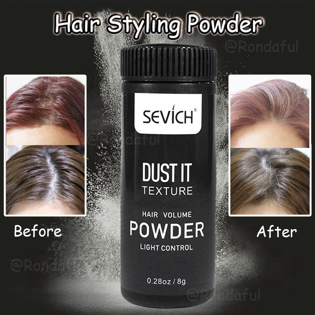 Hair Fluffy Powder Mattifying Powder Unisex Hair Volume จัดแต่งทรงผมแป้งสดชื่น Fluffy Oil Control Mattifying Powder
