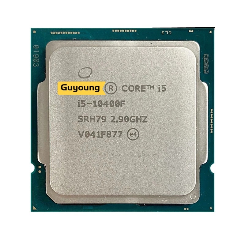 โปรเซสเซอร์ CPU YZX Core i5 10400F i5-10400F 2.9 GHz หกคอร์ สิบสองเธรด 65W LGA1200