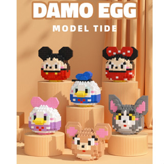 ตุ๊กตาการ์ตูนคริสต์มาส รุ่น Q K series splicing บล็อกของเล่น…