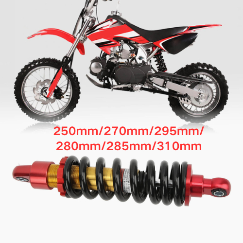 Motorcycle Shock Absorber โช๊คอัพหลัง 295 มม. สําหรับรถจักรยานยนต์วิบาก Atv Quad Go Karts