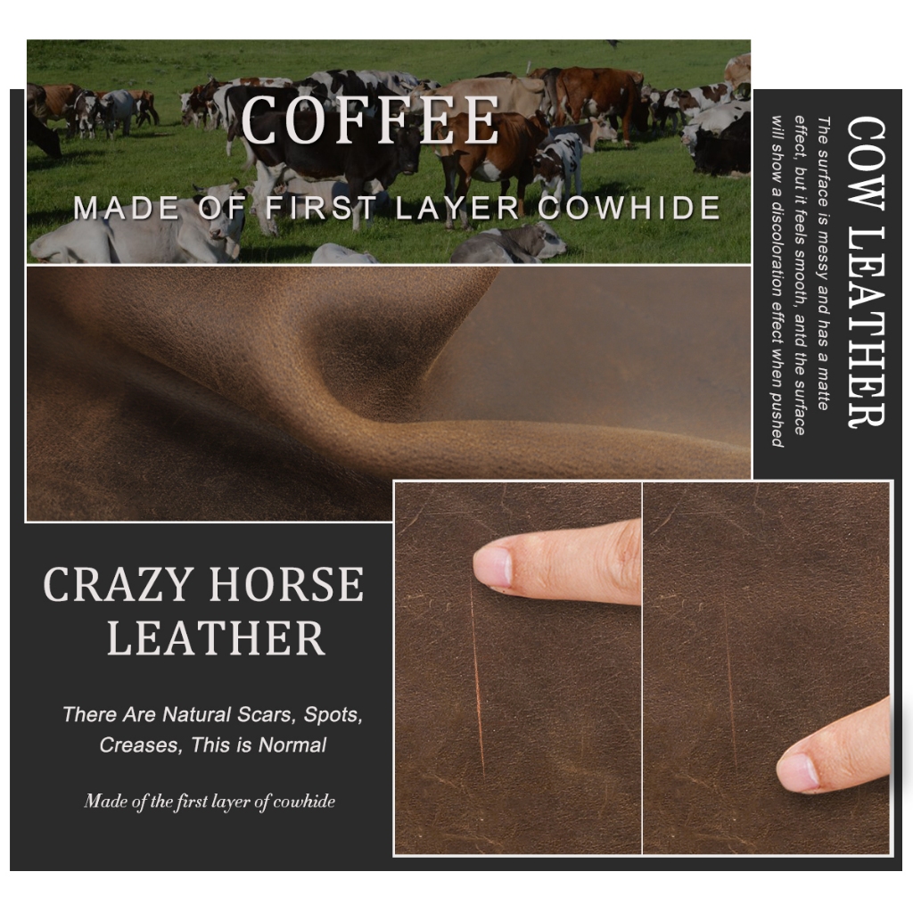 CONTACTS ของแท้หนังผู้ชายกระเป๋าคาดหน้าอกขนาดเล็ก Fanny Pack กระเป๋าเดินทางลำลองกระเป๋าสะพายไหล่ - รูปที่ 7