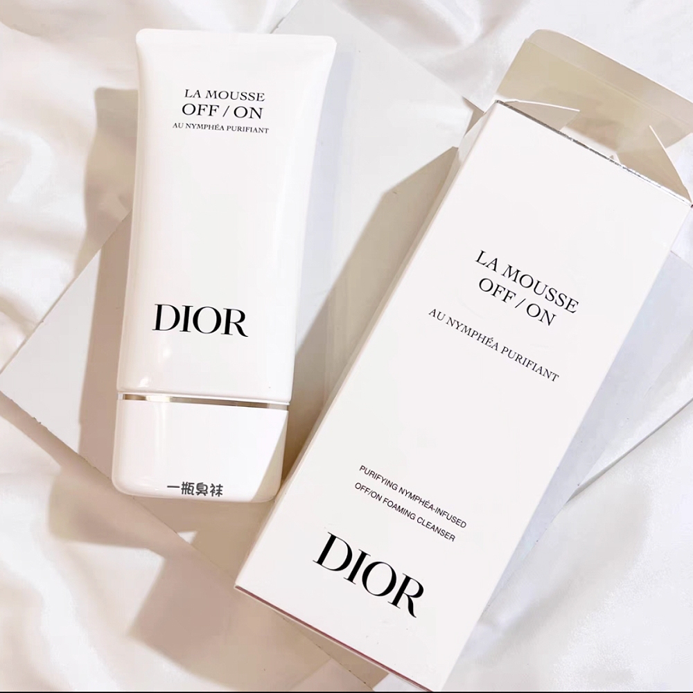 Dior Water Lily Facial Cleanser คลีนซิ่ง 150ml ทําความสะอาดล้ําลึก Soothing Moisturizing Dense Skin-Friendly Foam