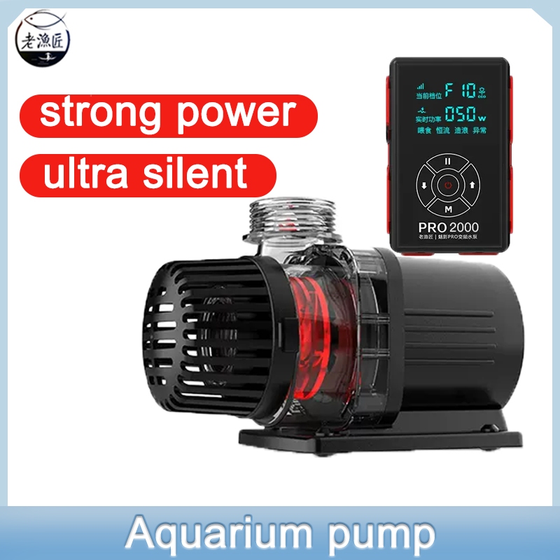 ชาวประมงเก่า-ตู้ปลาปั๊มน้ําเงียบแปลงความถี่ปั๊มจุ่มบ่อปลาปั๊มหมุนเวียนสะเทินน้ําสะเทินบกคู่ @-