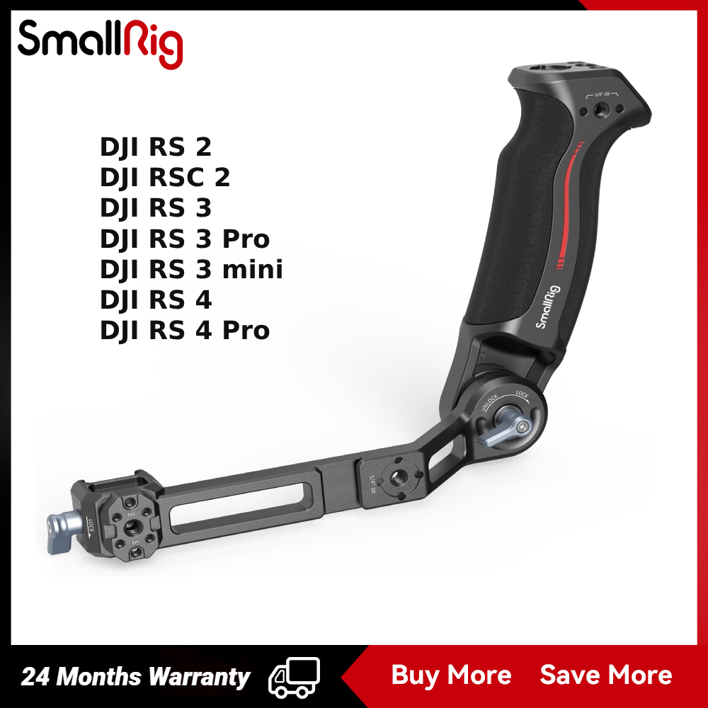Smallrig ปรับสลิง Dual Handgrip สําหรับ DJI RS 4 Mini/DJI RS 2/RSC 2 Gimbal Hand