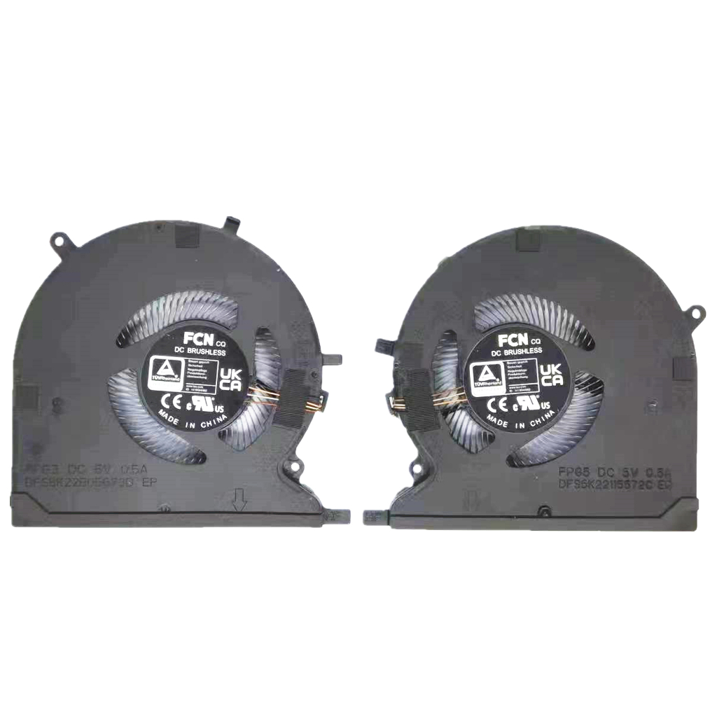 ใหม่ CPU + GPU พัดลมระบายความร้อนสําหรับ Razer Blade 14 RZ09-0370 RZ09-0370CEA3 RZ09-0368 RZ09-0427 